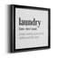 Laundry Laundry - Art textuel sur toile-1645645641-1645645652