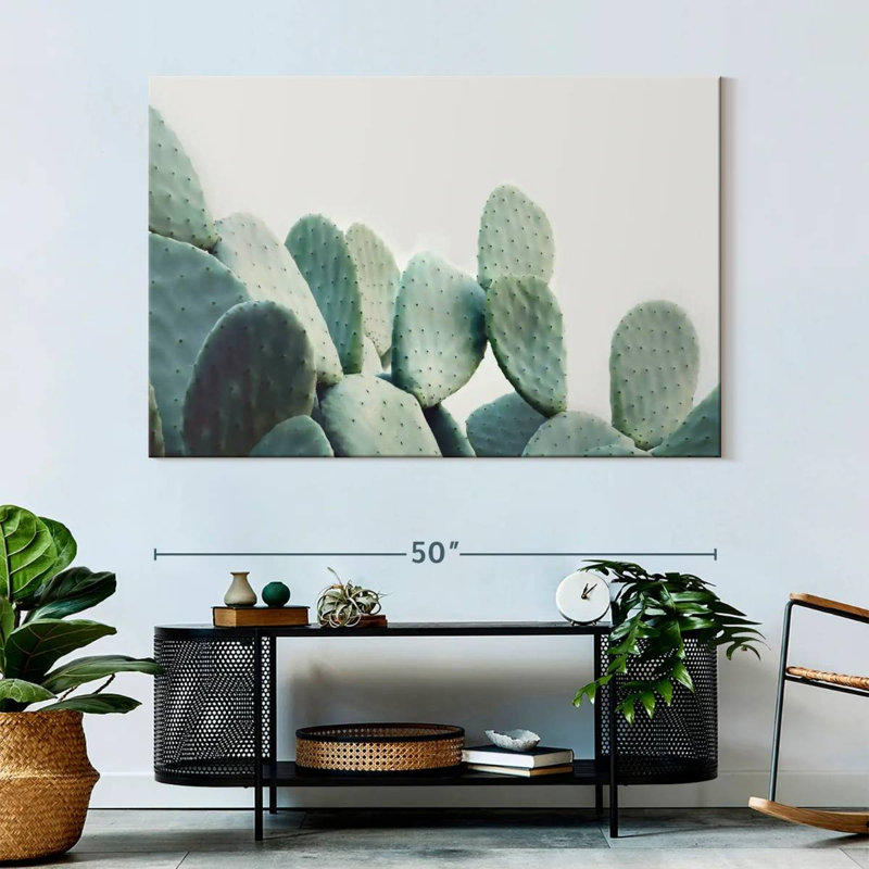 Cactus Harnek vert pastel, H 34 po x l 51 po