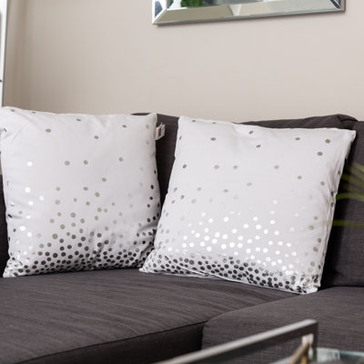  Square Cotton Pillow Cover & Insert