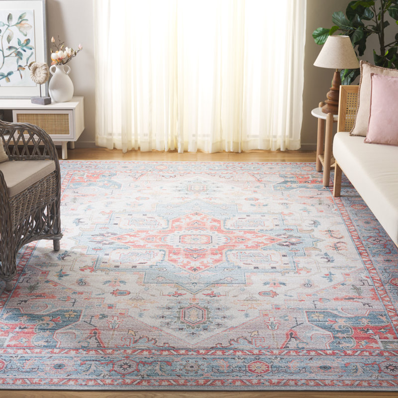 Wealdstone Performance Machine Washable Oriental Rug, Rectangle 9' x 12'