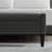 52" Upholstered Storage Bench With Truncated Arms and Nailhead Trim-86127999