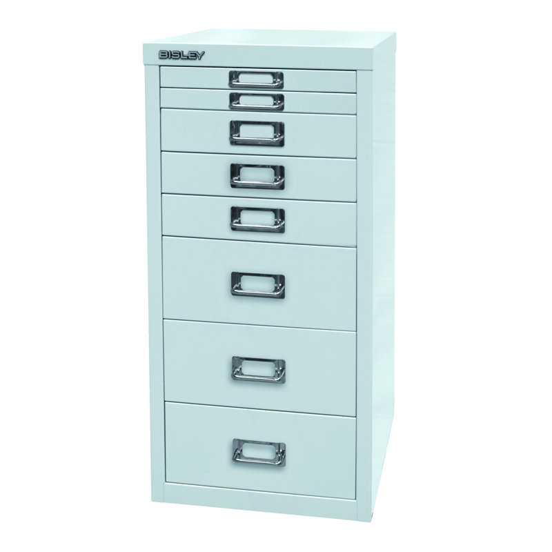 29er 27.9cm Wide 8 -Drawer File Cabinet, Light grey