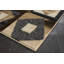 Tapis carré abstrait Tykie en crème / gris anthracite-69524912