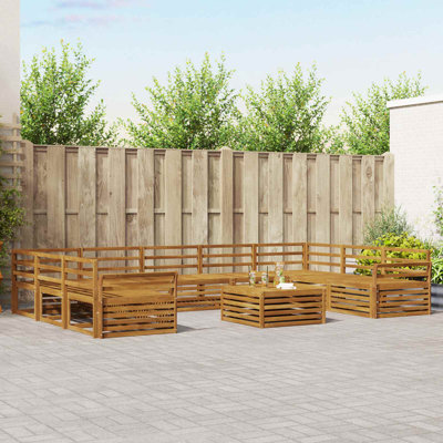 404cm Wide Patio Sectional Set
