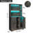 Burkell 64.9" Wine Bar with LED Light and Burkell Adjustable Shelves-1344423403