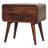 Avora 3-drawer Chestnut Nightstand
