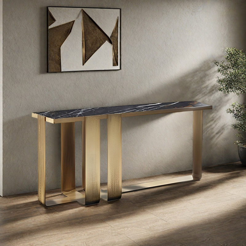 Console Modern Modern Elegant Art, H 33,46 po x l 47,24 po x P 15,75 po