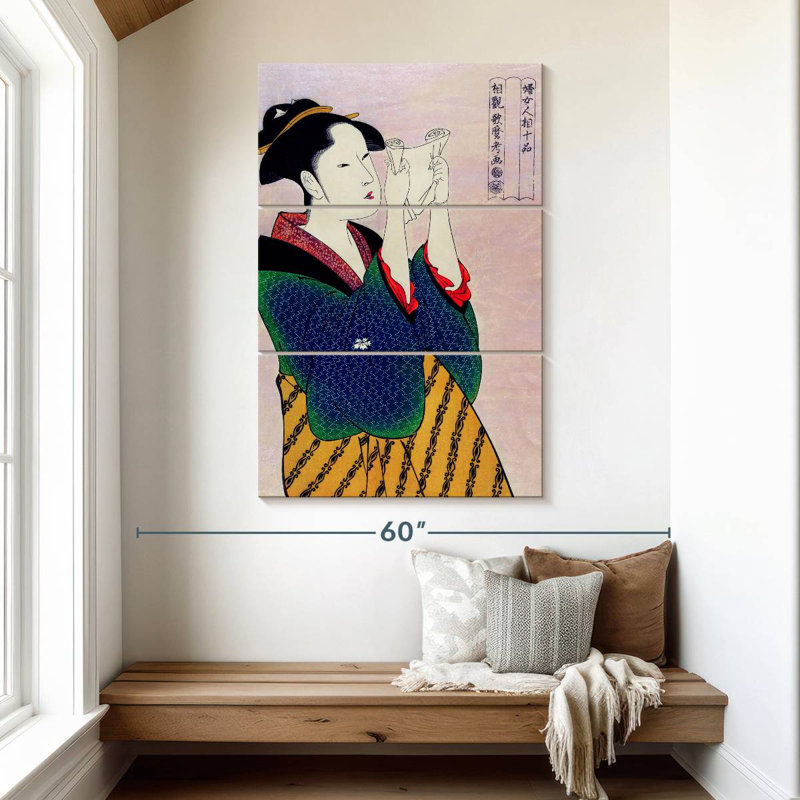 Leisha Fumiyomu Onna, H 50 po x l 32 po