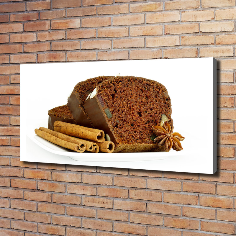 Gingerbread And Vanilla - Wrapped Canvas Print