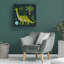 «Pixel Dinos IV» sur toile-446537436
