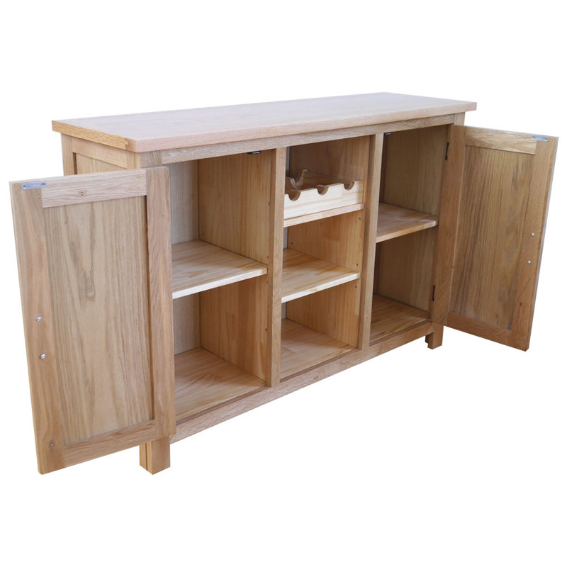 Archibald 74.9cm Solid Wood Sideboard, Natural