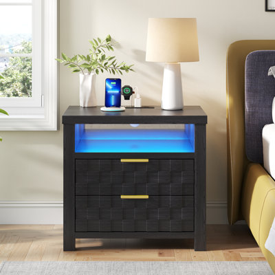 65cm W Bedside Table