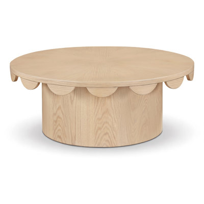 Dahlia Oak Veneer Coffee Table