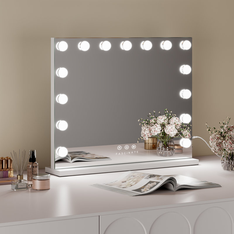 Rectangle Freestanding and Mounts to Dresser Vanity Mirror