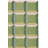 Giedre Geometric Hand Tufted Cotton/Wool Area Rug in Green/Beige-1636398412