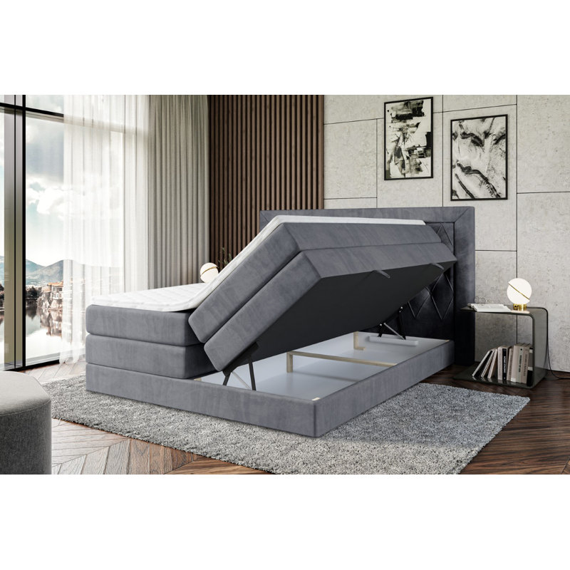 Brehea Bed, 160cm W x 200cm L