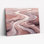 «Abstract Waves», reproduction d'art sur toile, ensemble de 1