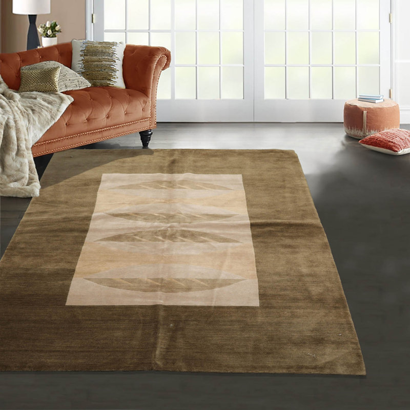 Keohane One-of-a-Kind 5'4" X 7'0" Wool Area Rug Beige