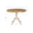 Eslick 42” Round Solid Pine Pedestal Dining Table-1826470355