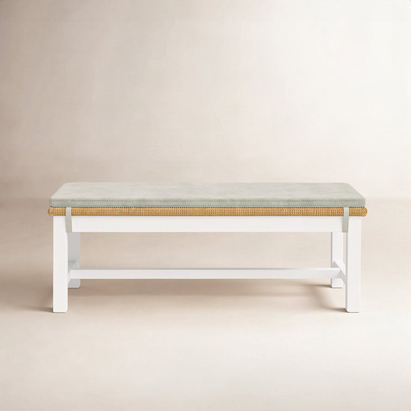Lana Polyester Upholstered Bench