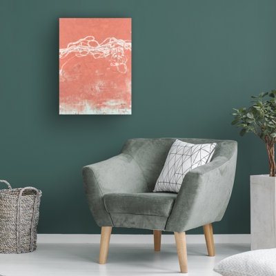 Art mural sur toile Wrought Studio ™ Ethan Harper Coral Emotion II
