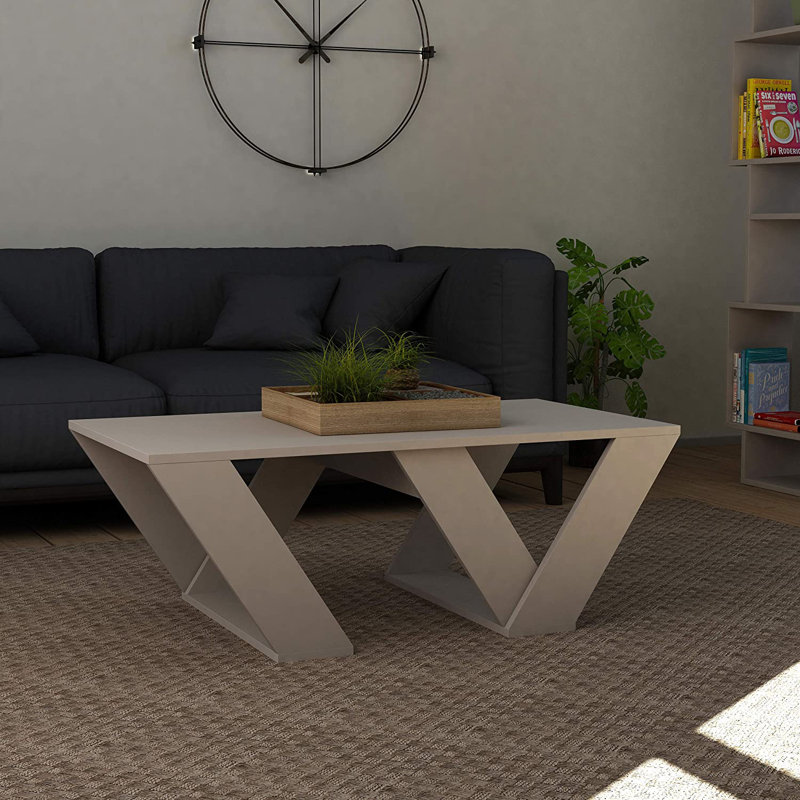 Table basse Kiernach, Moka clair