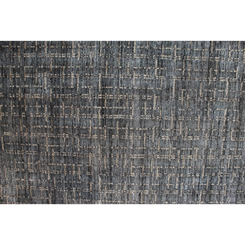 Area Rug in Gray/Beige, Rectangle 10' x 14'