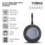 Tower T900134 Diamo Wok with Black Diamond Ceramic Non-Stick Coating and Softtex Handle, Aluminium, 28cm, Black