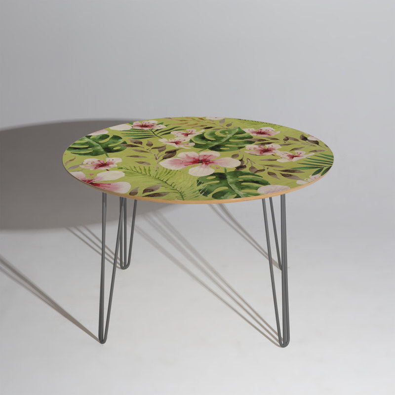 Table de salle à manger à fleurs 83 oranges
