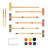 6 Player Croquet Set with Carrying Case