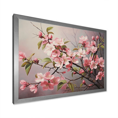 Apple Blossom Monochromatic Elegance XV " Apple Blossom Monochromatic Elegance XV "