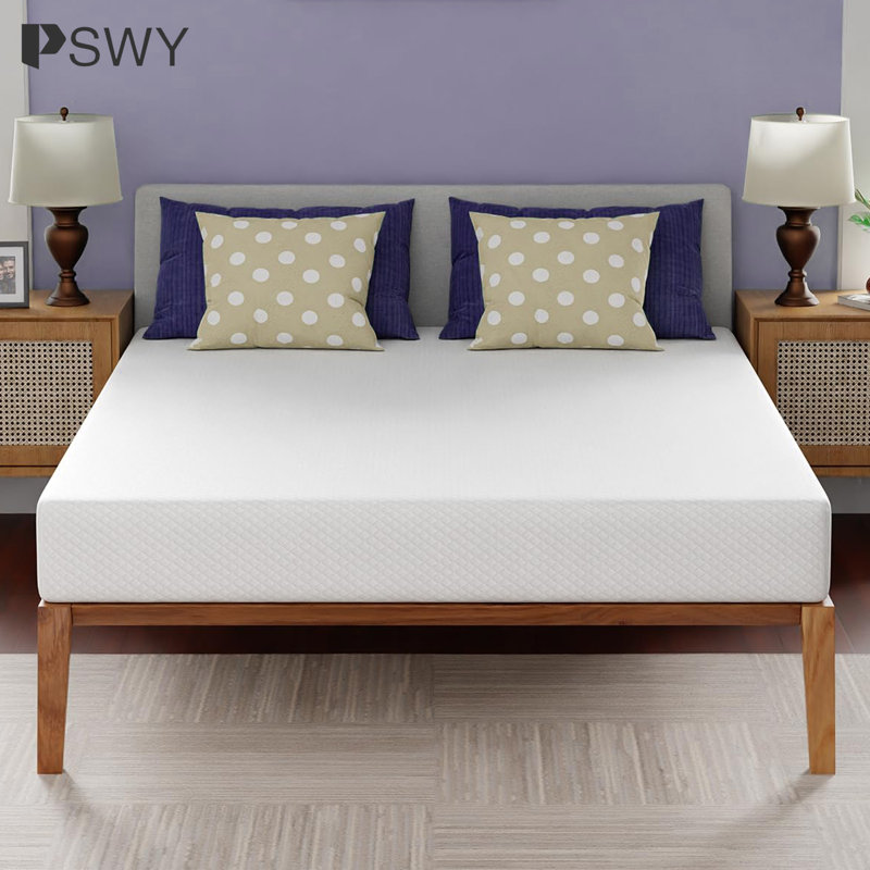 8 Inch Mattress Gel Memory Foam Mattress For Cool Sleep Pressure Relief Medium Firm Mattresses, Queen