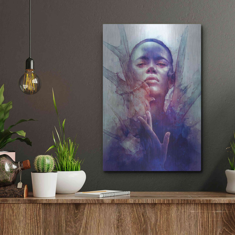 «Prey» par Anna Dittman, Walart en métal, H 16 po x l 12 po