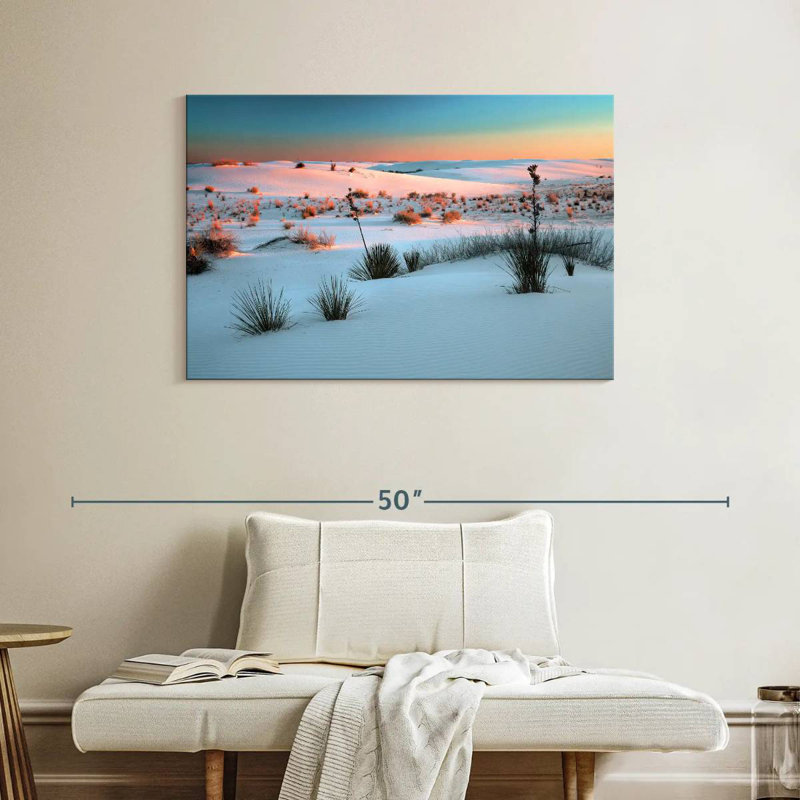 Dunes de sable d'Alvord, Nouveau-Mexique, H 26 po x l 39 po