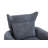 360-Degree Swivel Accent Chair with a Pillow-2068247689