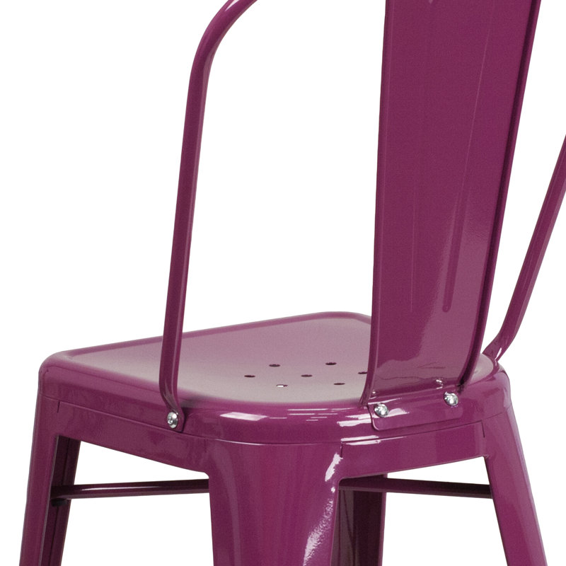 Tabouret de bar Iddings, Mauve lustré, 1, Tabouret de bar (siège d'une hauteur de 30 po)