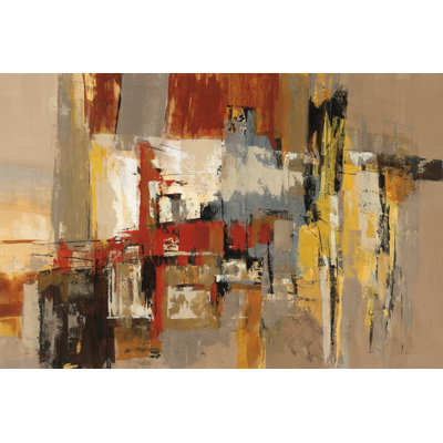 "Mélodie pour guitare et sax" par Silvia Vassileva - impression sur toile tendue