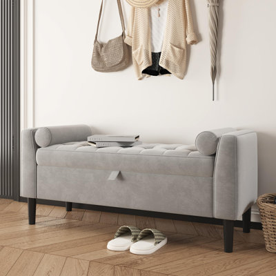 Solid Wood Accent Stool