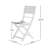 POSITANO FOLDABLE DINING SET, WHITE-388097247