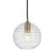 Luminaire suspendu sphérique à 1 lumière Charina-29001441