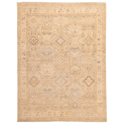 Tapis kaki Kavya Oushak 8 pi 11 po x 11 pi 8 po