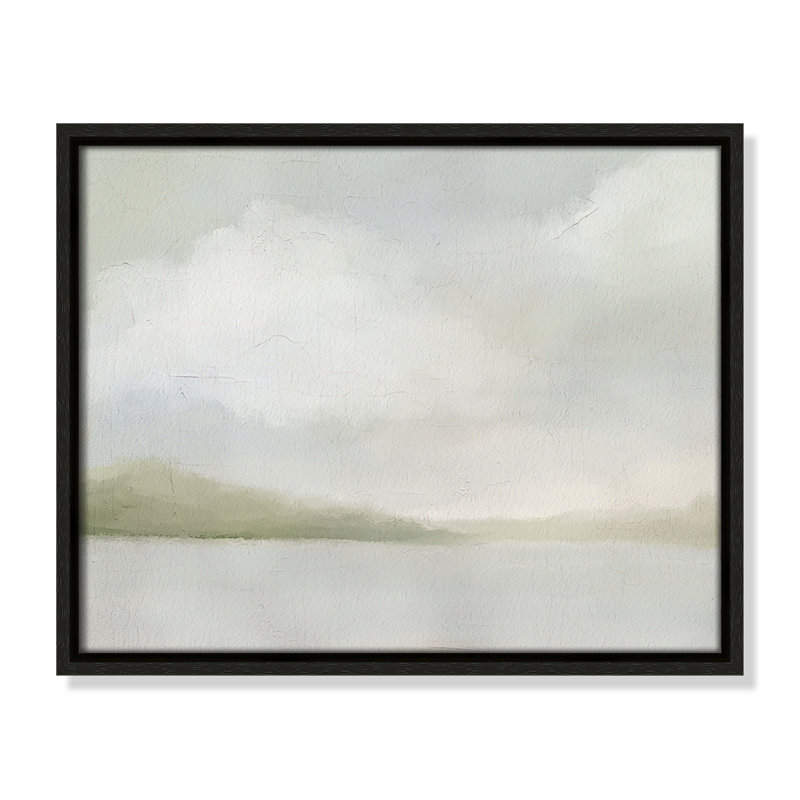 Queensland " A Tranquil Morning ", 12.5" H x 15.5" W, Espresso