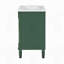 Meuble-lavabo simple avec grandes tablettes de rangement-85642191