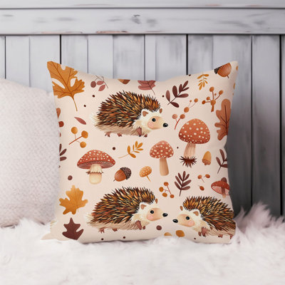 Animals Hedgehog Pattern VII Cottage
