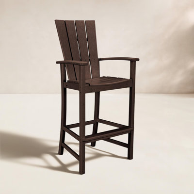POLYWOOD® Quattro Patio Bar Stool
