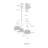 Hoopeston 3 - Light Shaded Classic Chandelier