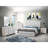 Coastal White 2 - Drawer Nightstand For Bedroom, Matte Dark Bronze Handles Add Sophistication, 16.5 Inches Deep In White, Modern Style Bedroom Organization, 23.5h X 16.5d-1327627733