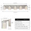 Luminaire de salle de bain en nickel brossé (5 lumières, 32 pouces), (3000K / 4000K / 6000K, intensité variable), luminaire de salle de bain à DEL, applique murale moderne sur miroir avec abat-jour en verre transparent-285548349-282904084