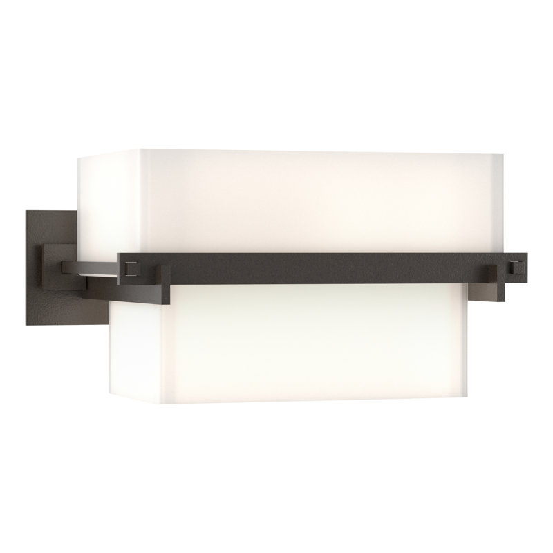 Kakomi 2 Light Flush Mount Scone, Oil Rubbed Bronze, Small