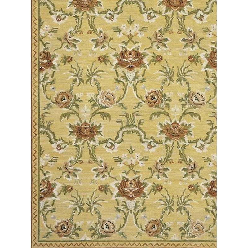 Wool Oriental Area Rug, Rectangle 5'10" x 8'9"